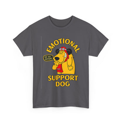Emotional Support Dog T-Shirt — Cute Cartoon Comfort Pup Tee