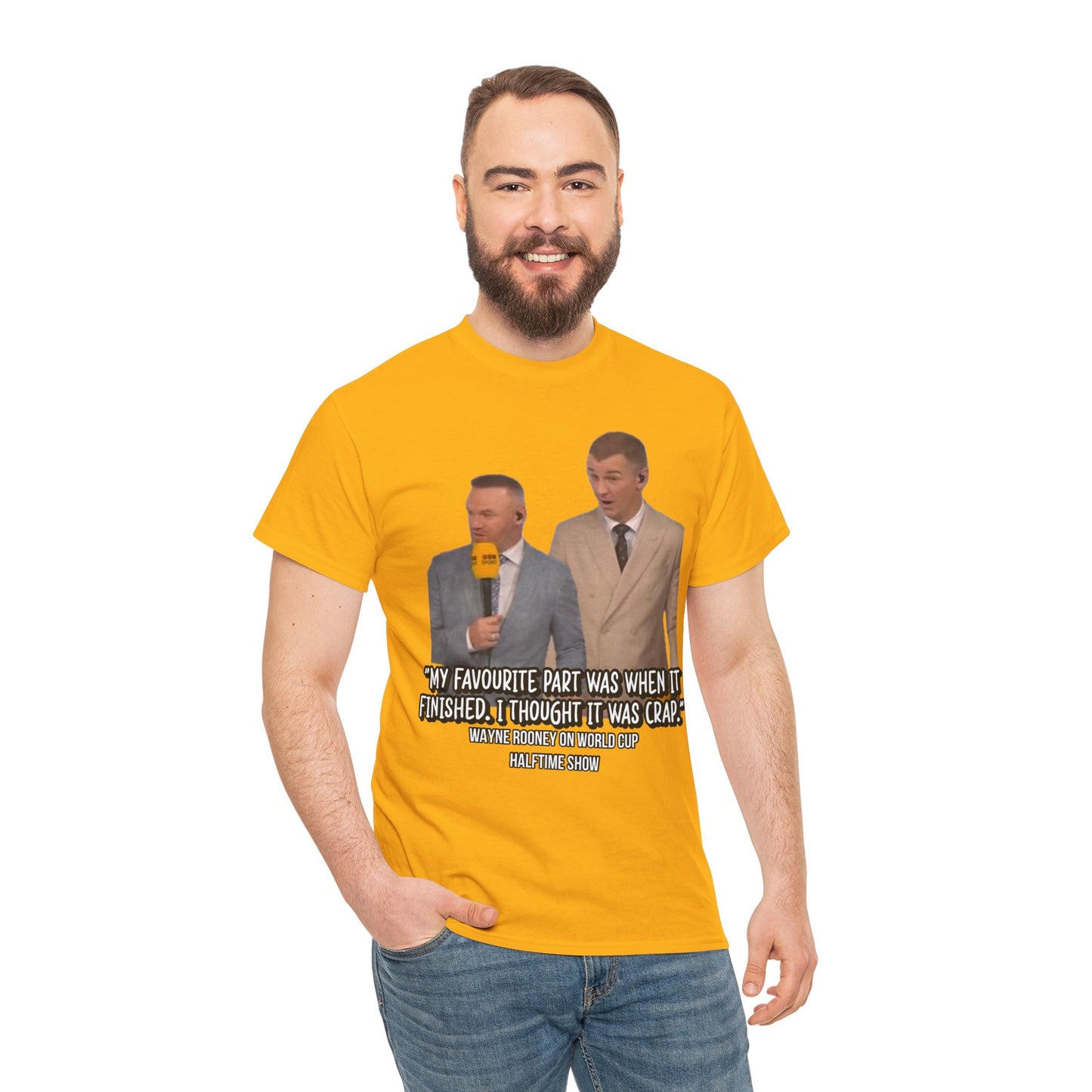 Comedy Quote T-Shirt — "My Favourite Part Was When It Finished, I Thought It Was Crap"