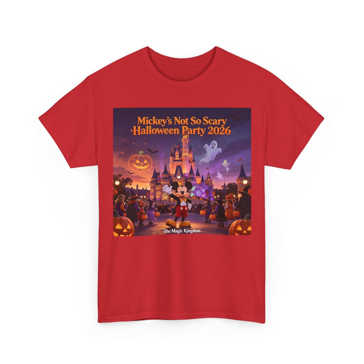 Halloween Party Tee — "Mickey's Not So Scary Halloween Party 2026"