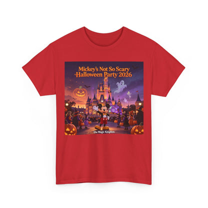 Halloween Party Tee — "Mickey's Not So Scary Halloween Party 2026"