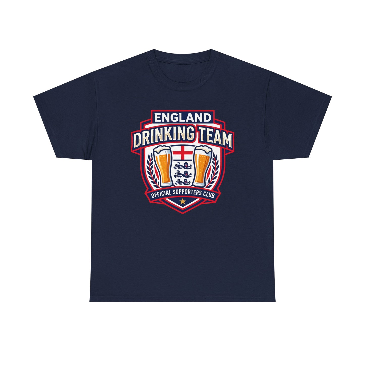 England Drinking Team T-Shirt — Official Supporters Club Pub Tee