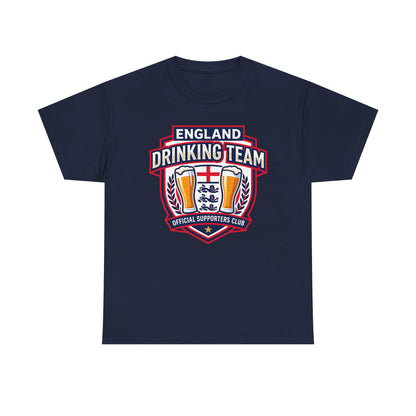 England Drinking Team T-Shirt — Official Supporters Club Pub Tee