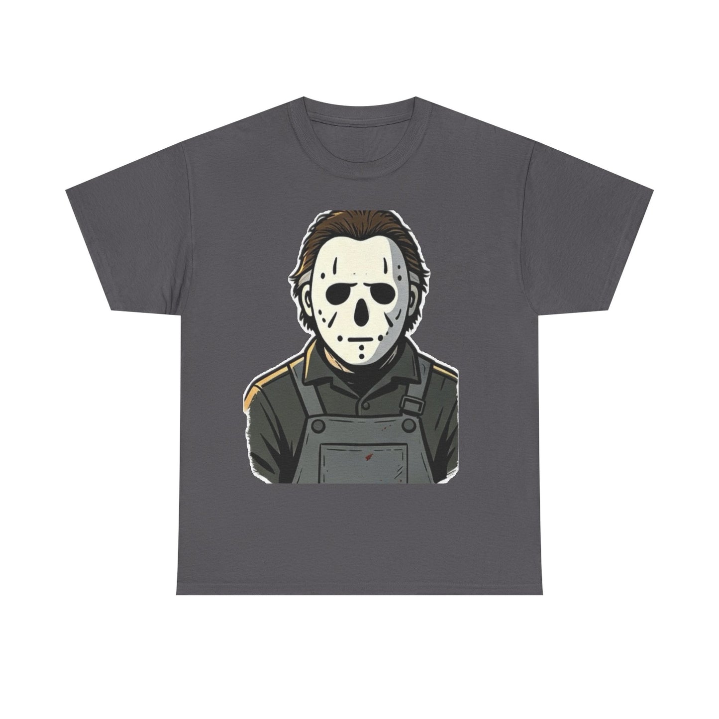 Horror Mask Tee — Jason-Inspired Halloween T-Shirt