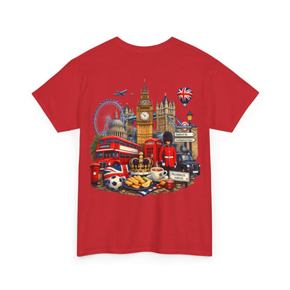 London Landmarks T‑Shirt — British Icons Collage Tee