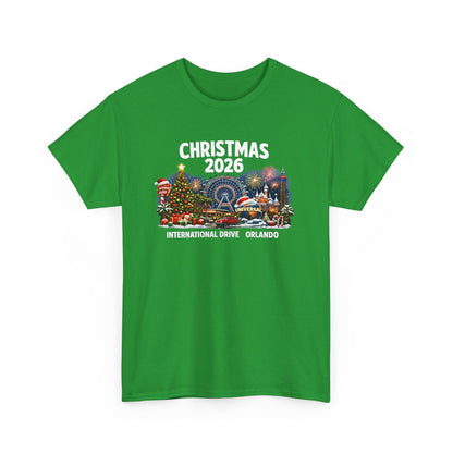 Christmas 2026 Orlando T-Shirt — International Drive Holiday Souvenir