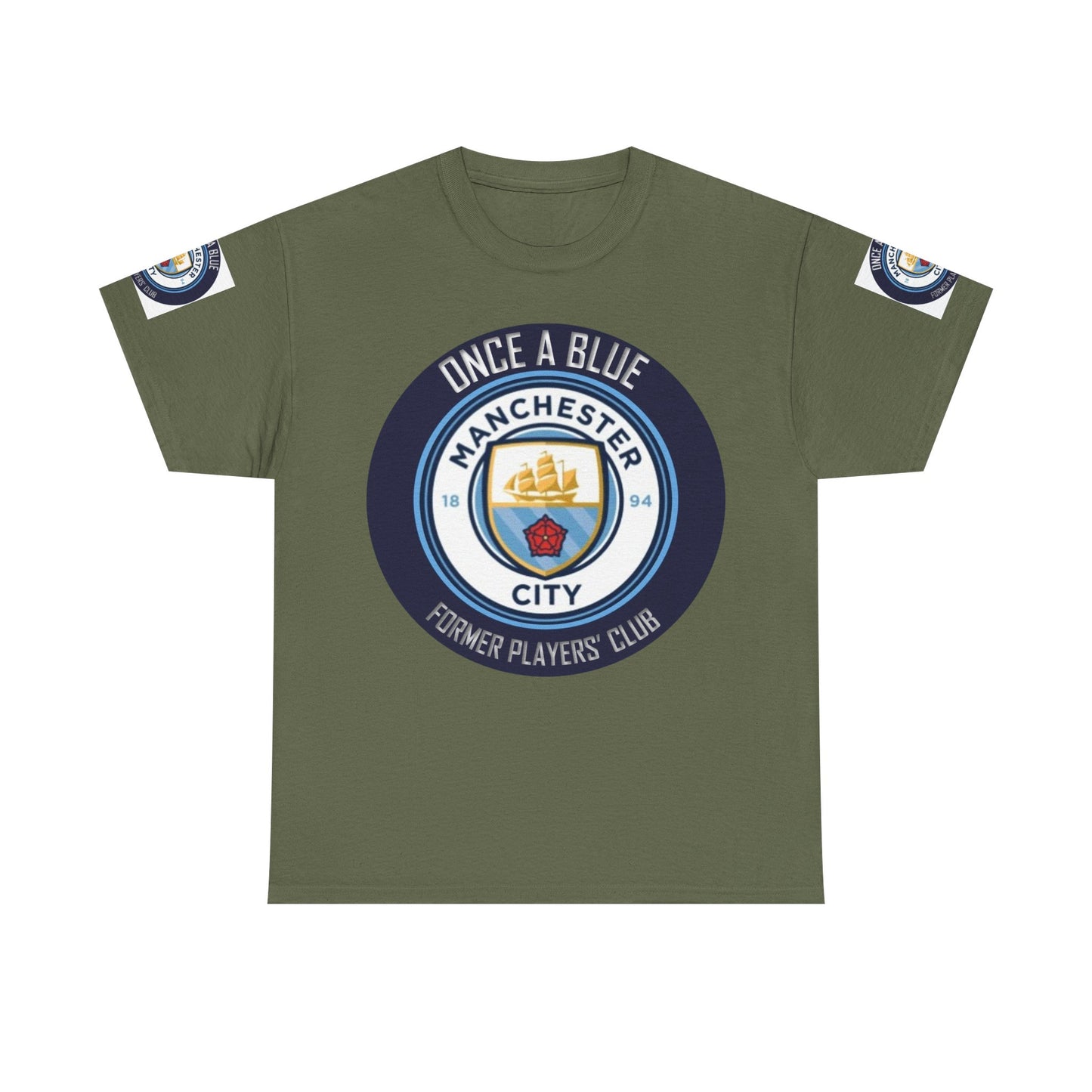 Manchester City 'Once A Blue' Tee — Former Players Club Football Shirt