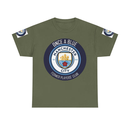 Manchester City 'Once A Blue' Tee — Former Players Club Football Shirt