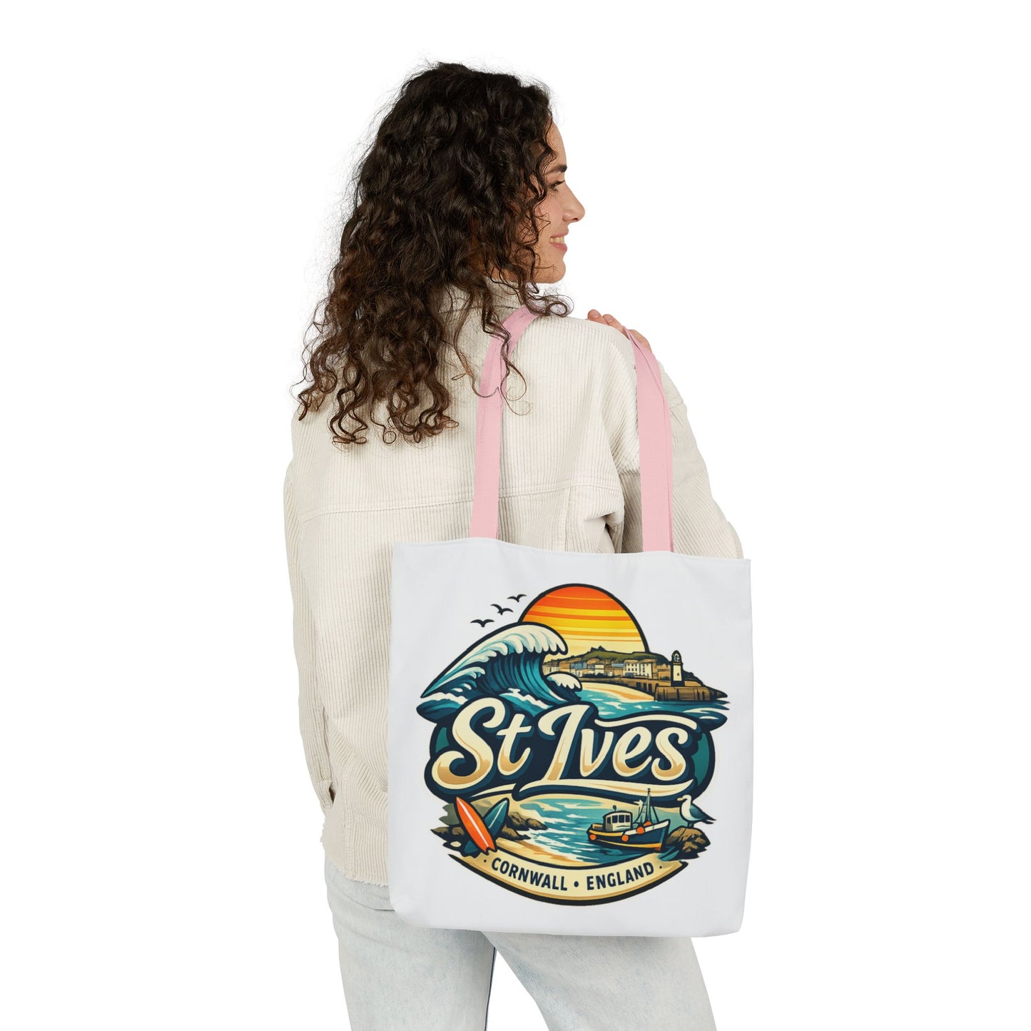 St Ives Cornwall Sunset Tote Bag