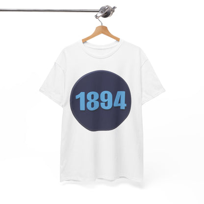 1894 Manchester City Circle Graphic Tee — Vintage Year Anniversary T-Shirt