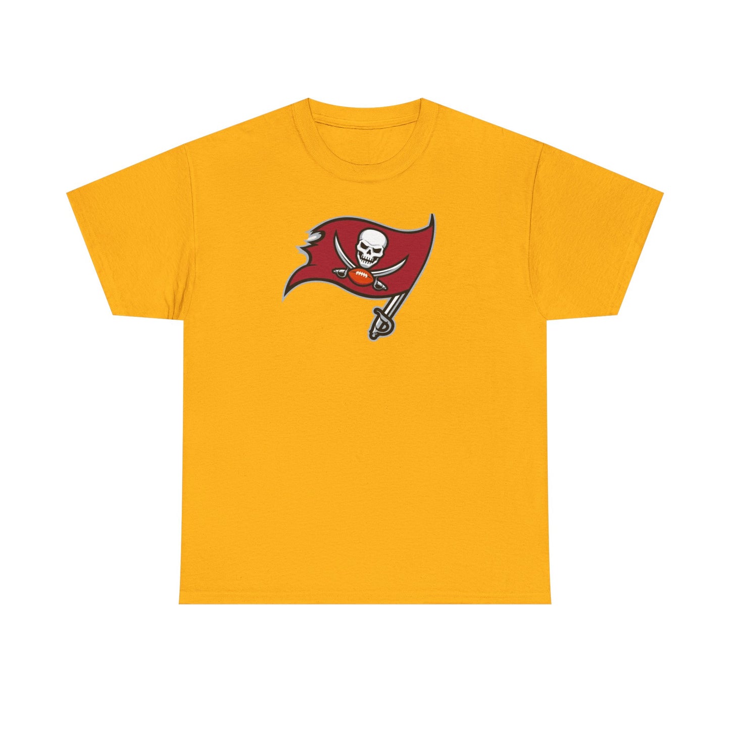 Tampa Bay Buccaneers Flag T-Shirt — Football Pirate Logo Tee