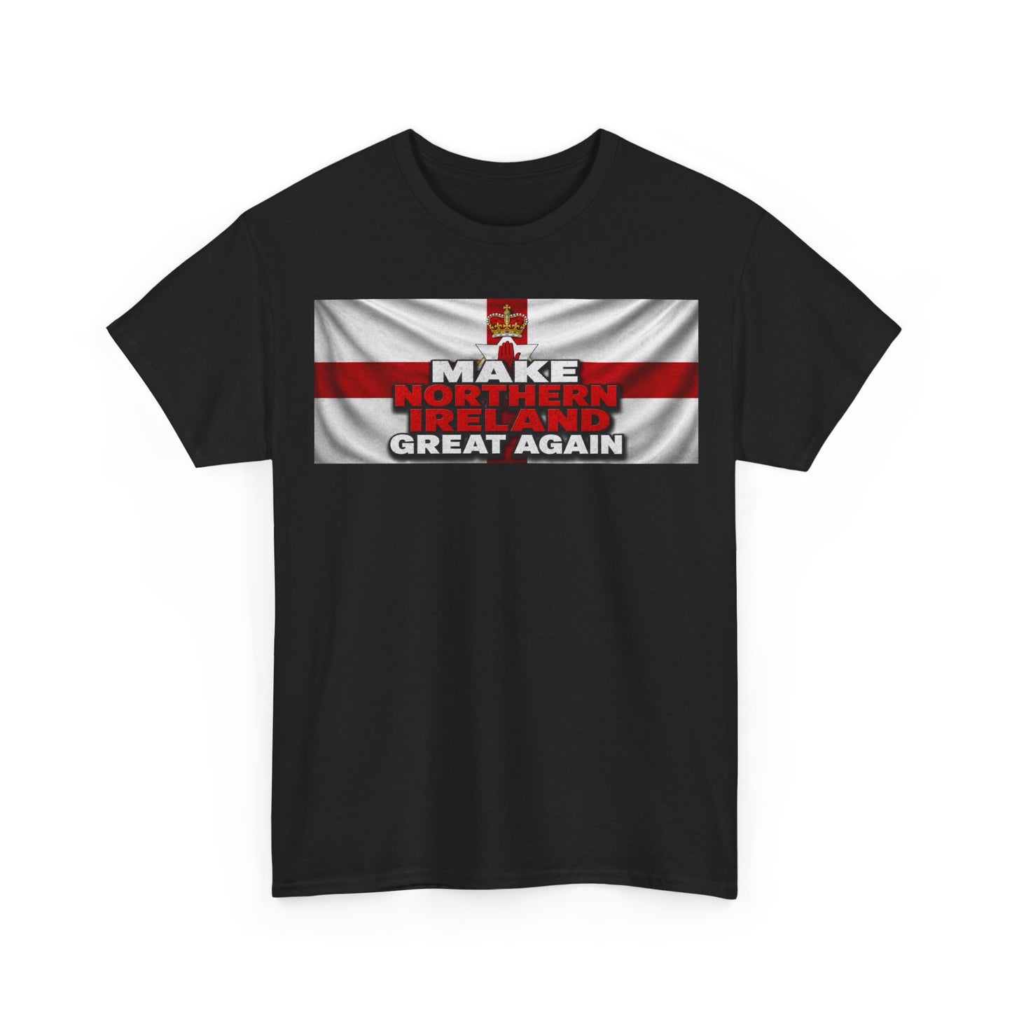 Northern Ireland Collage Tee — "Make Northern Ireland Great Again" Graphic T-Shirt