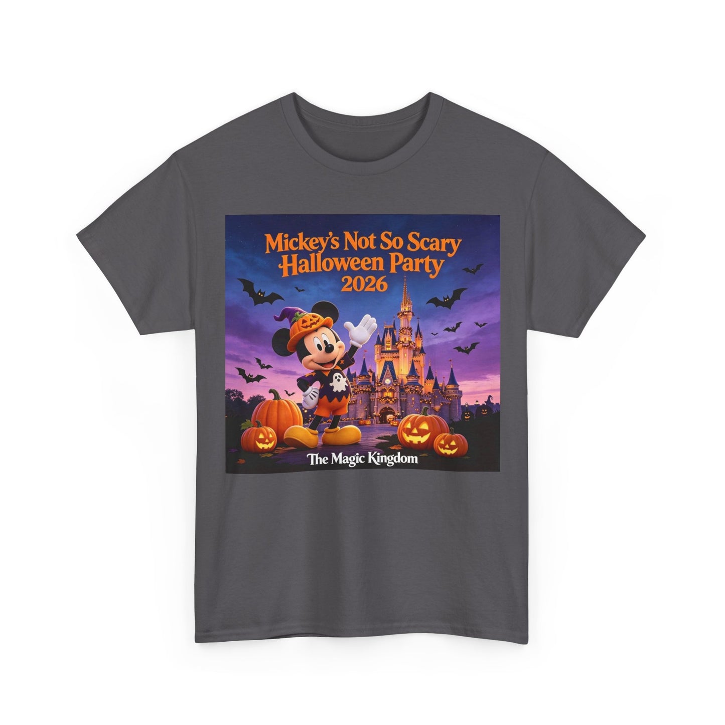 Halloween Party T‑Shirt — "Not So Scary" 2026 Magic Kingdom Tee