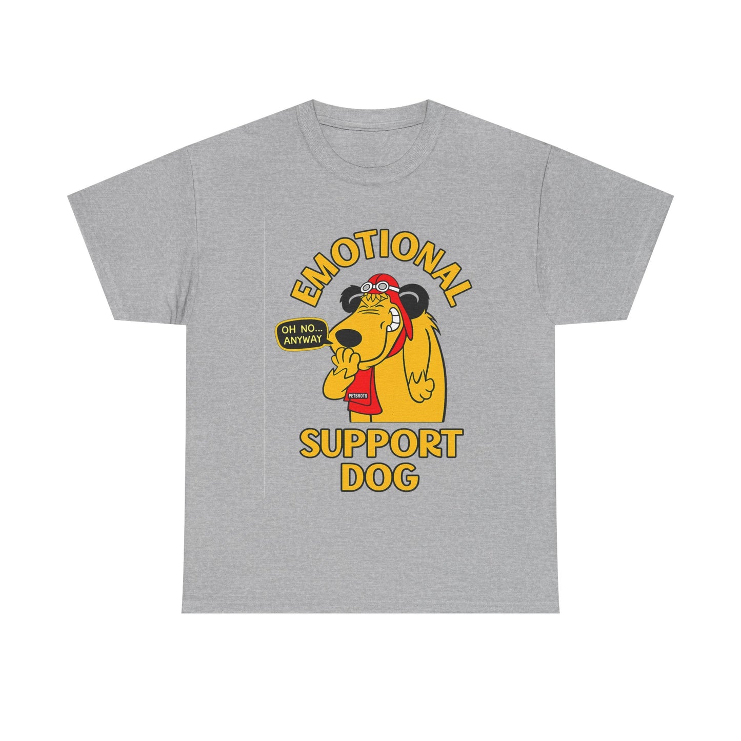 Emotional Support Dog T-Shirt — Cute Cartoon Comfort Pup Tee