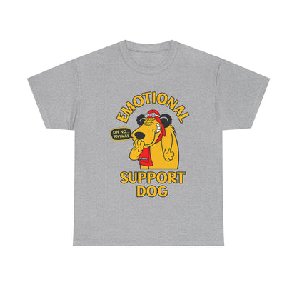 Emotional Support Dog T-Shirt — Cute Cartoon Comfort Pup Tee