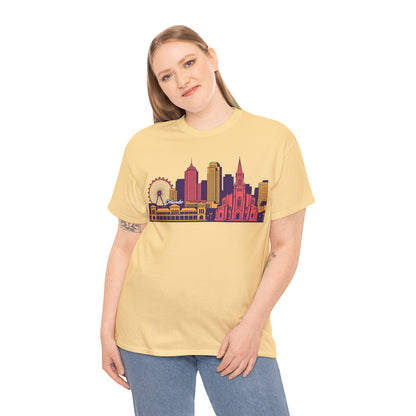 Orlando City Skyline T-Shirt — Colorful Urban Landmark Graphic Tee