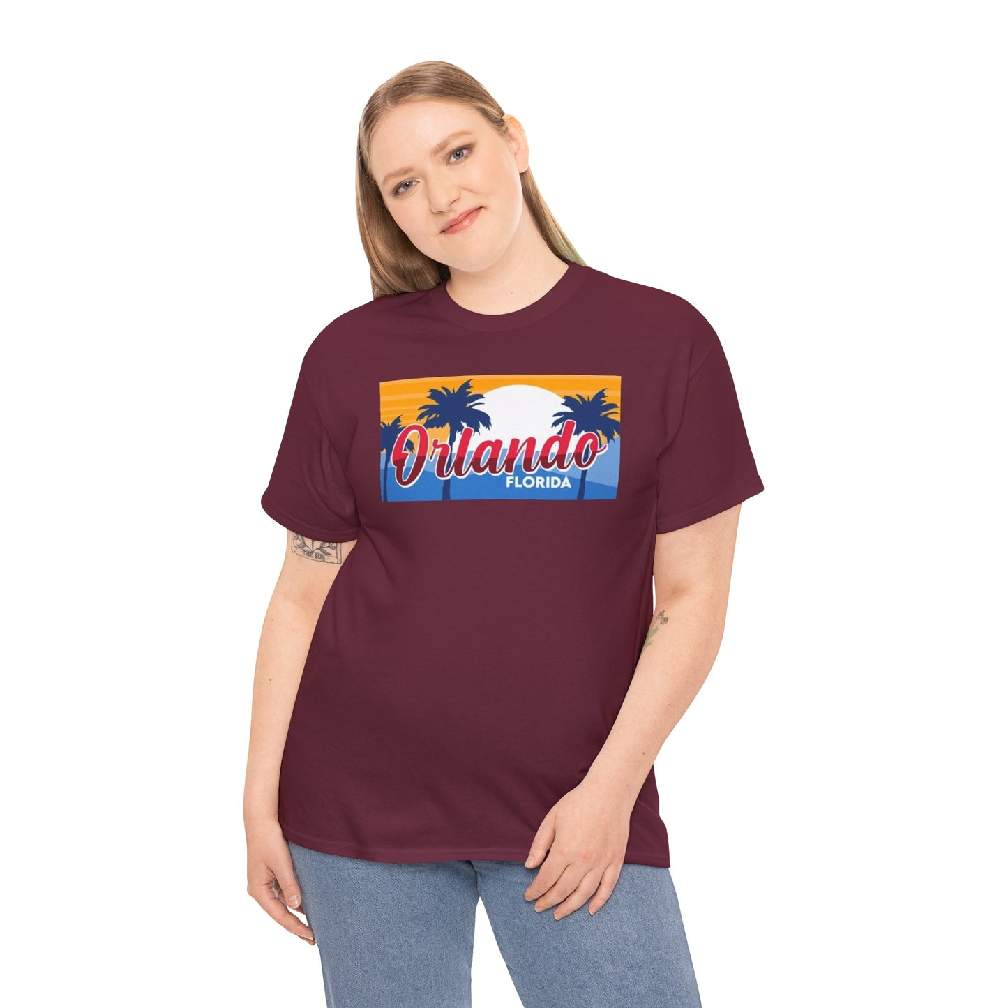 Orlando Florida Retro Sunset T-Shirt
