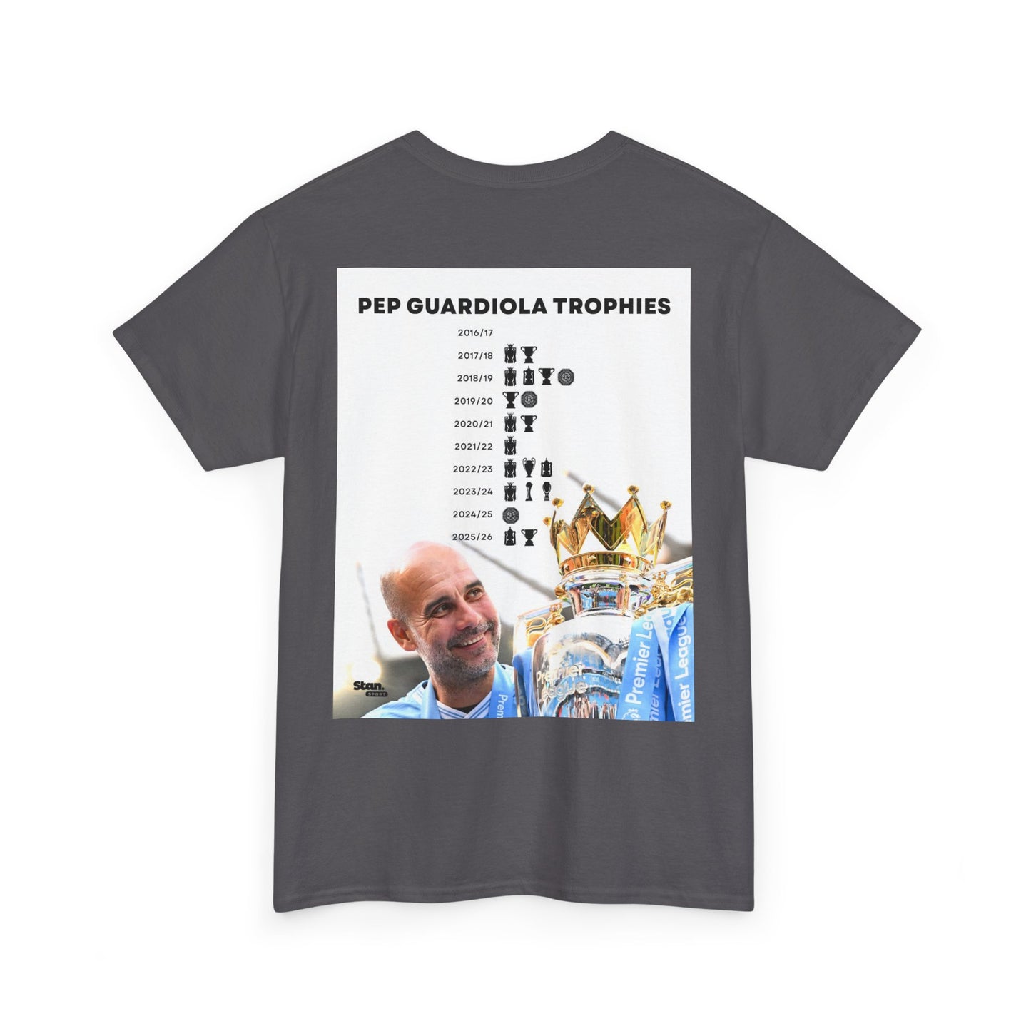 Pep Guardiola Trophies Graphic Tee