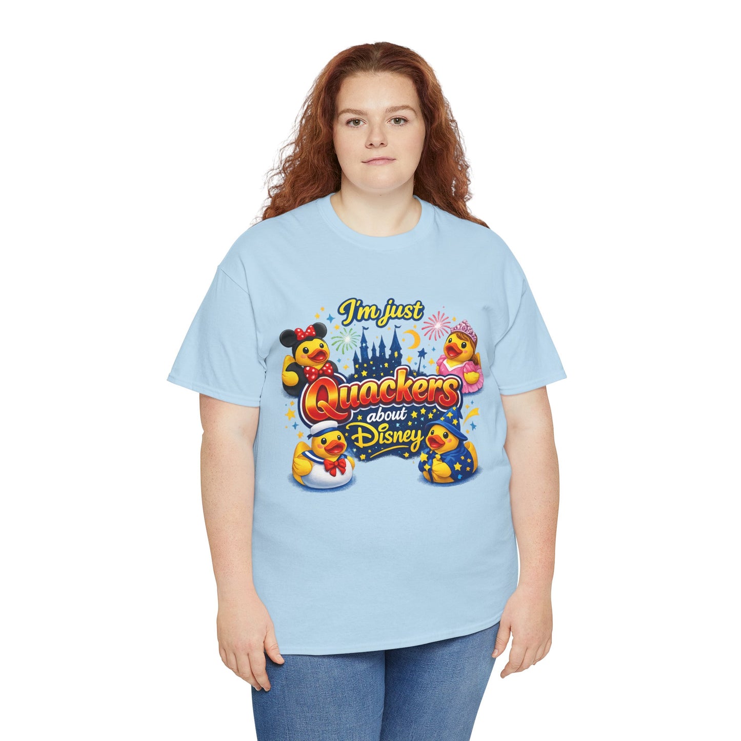 Quackers About Disney Rubber Duck Tee — "I'm Just Quackers About Disney" Graphic T-Shirt