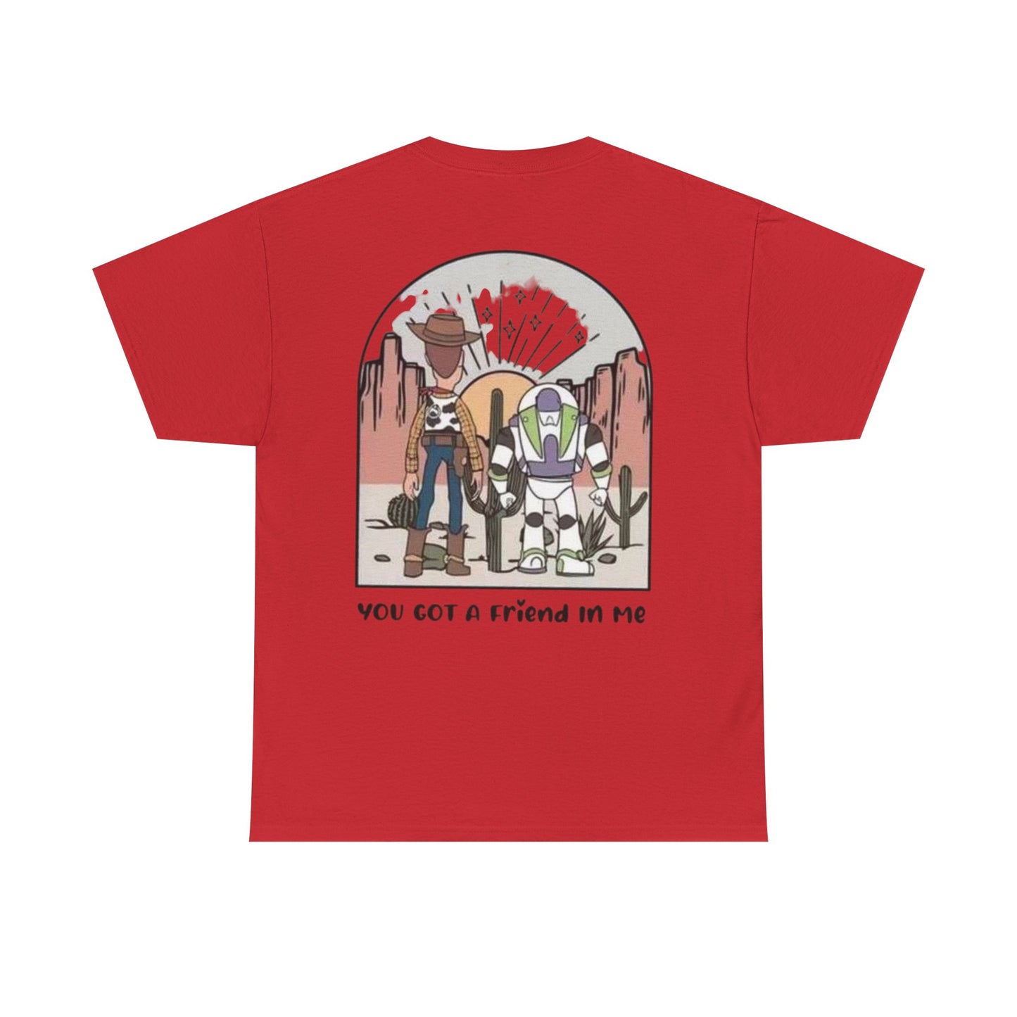 Toy Space Friends T‑Shirt — "You Got a Friend in Me" Graphic Tee