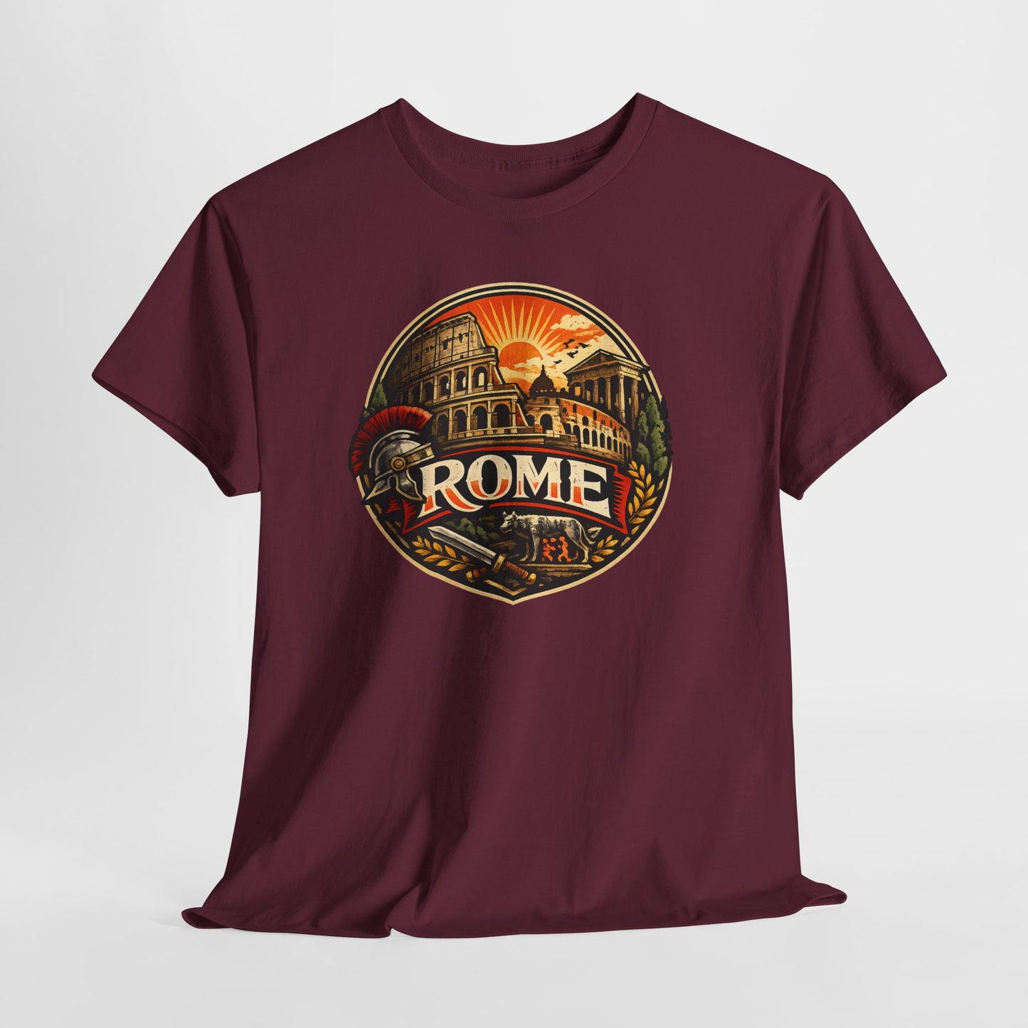 Rome Vintage Graphic Tee — Retro Italy Travel T-Shirt