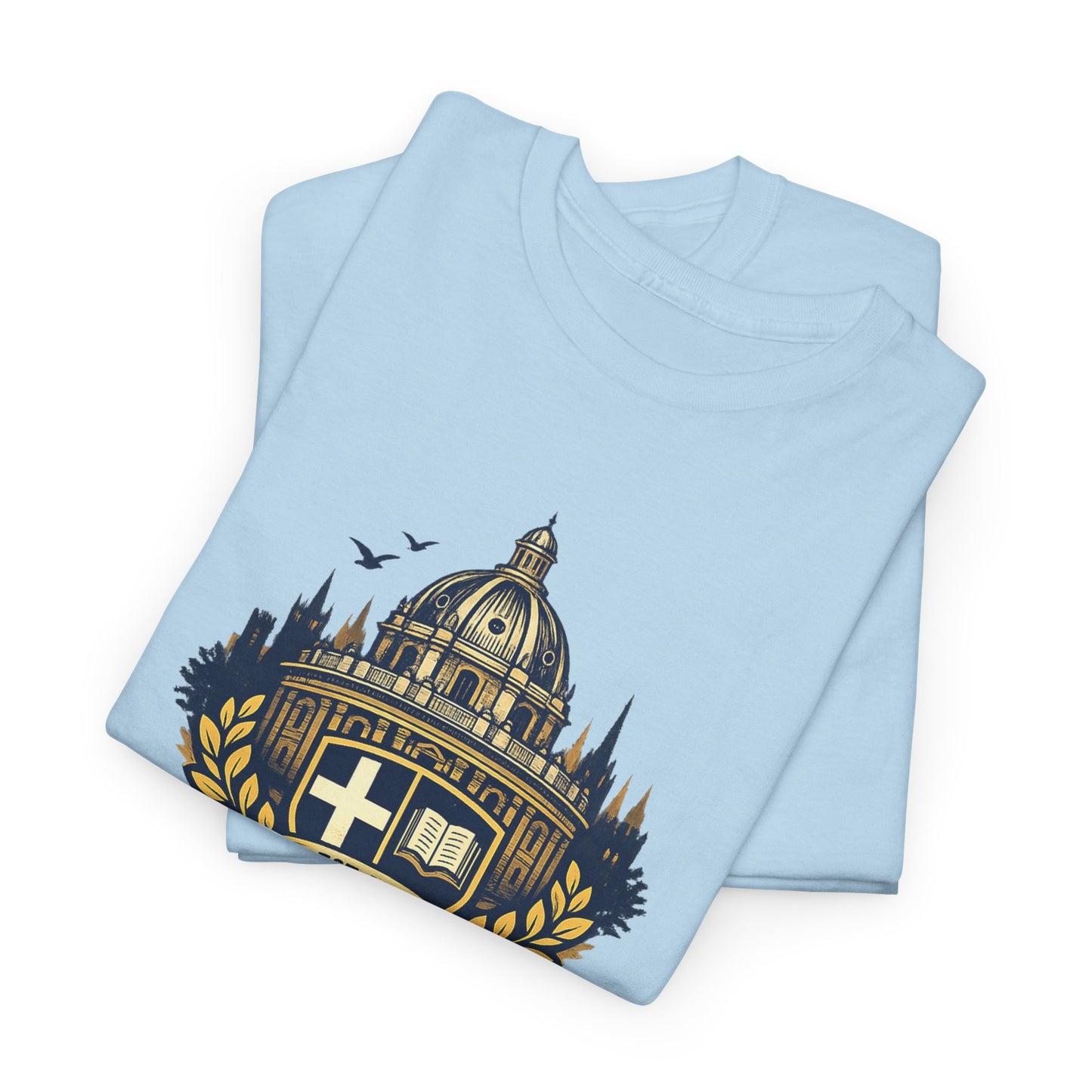 Oxford Crest T-Shirt — Vintage University Graphic Tee