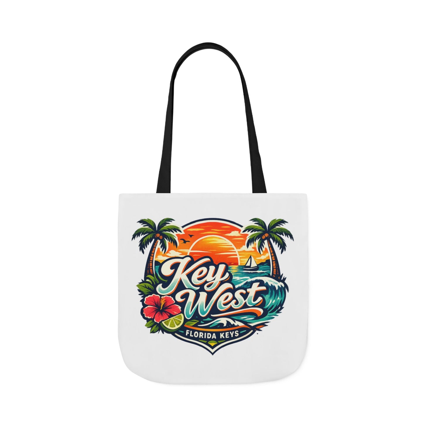 Key West Sunset Canvas Tote