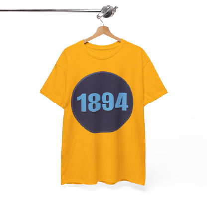 1894 Manchester City Circle Graphic Tee — Vintage Year Anniversary T-Shirt