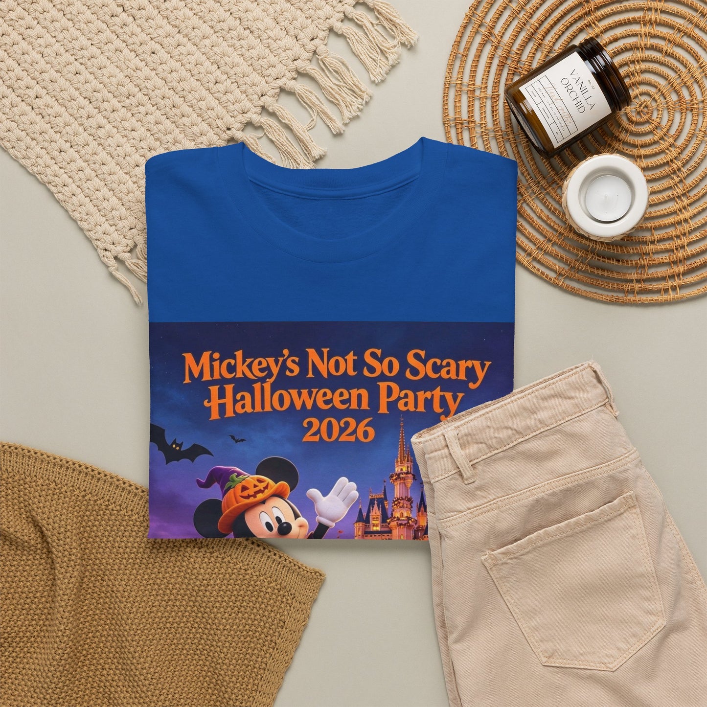 Halloween Party T‑Shirt — "Not So Scary" 2026 Magic Kingdom Tee