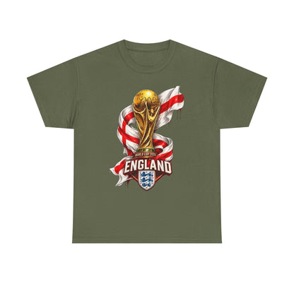 England World Cup Trophy T‑Shirt — St George's Cross Football Fan Tee