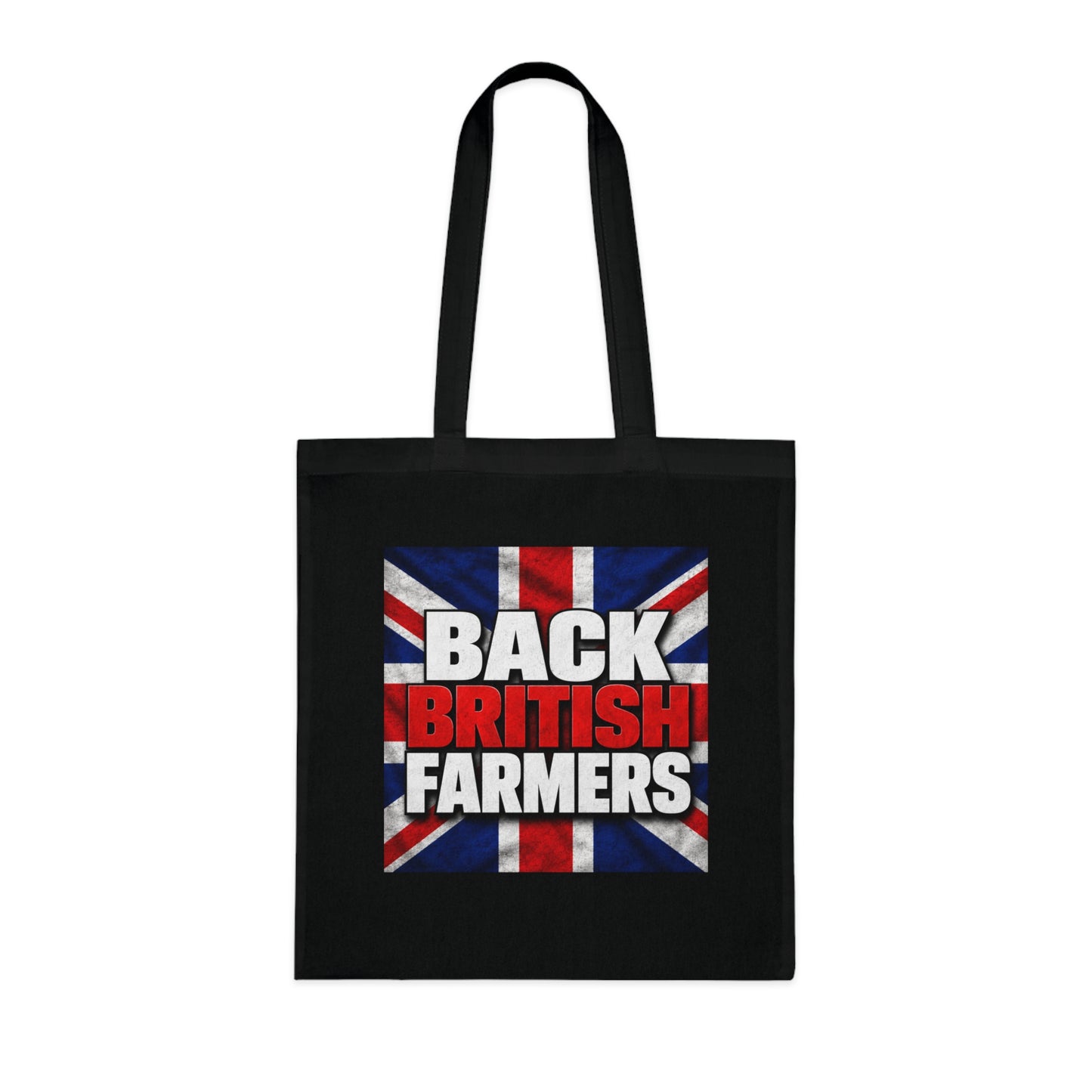 Back British Farmers Tote Bag — Union Jack Cotton Shopper