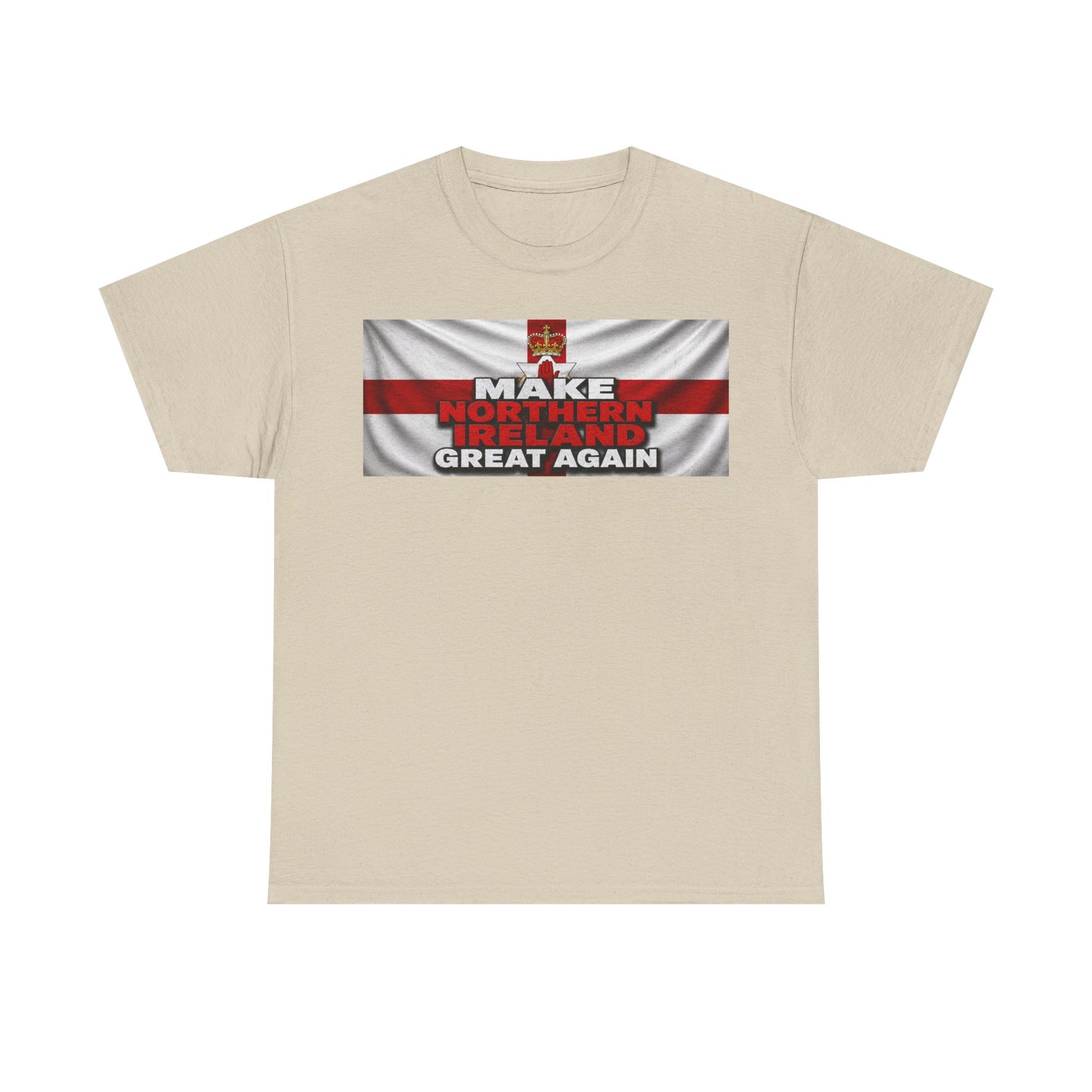 Northern Ireland Collage Tee — "Make Northern Ireland Great Again" Graphic T-Shirt