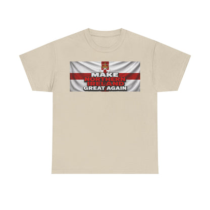Northern Ireland Collage Tee — "Make Northern Ireland Great Again" Graphic T-Shirt