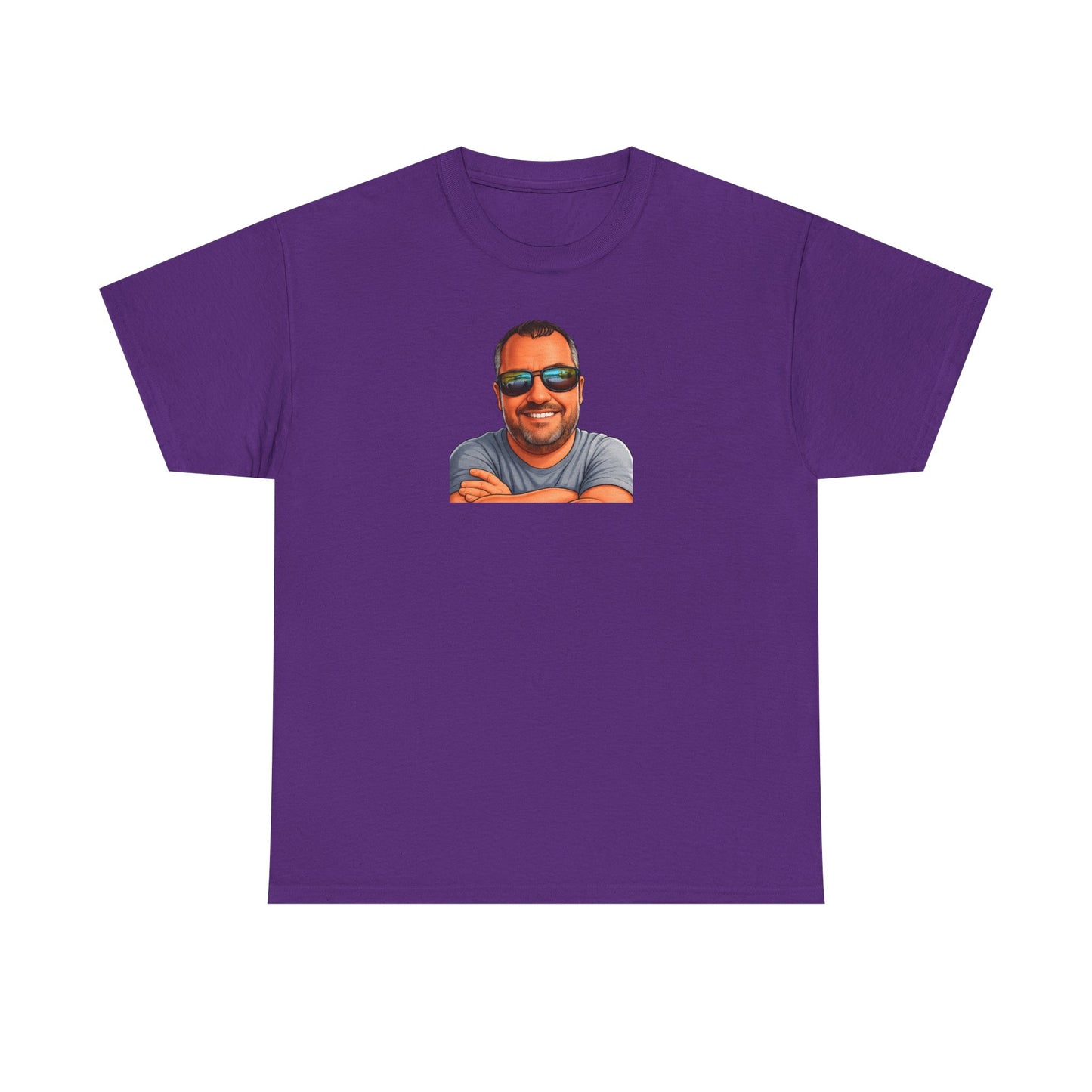 T-Shirt — "Mama Always Said Life Is Like A Box Of Chocolates" Graphic Tee (Funny Retro Portrait)