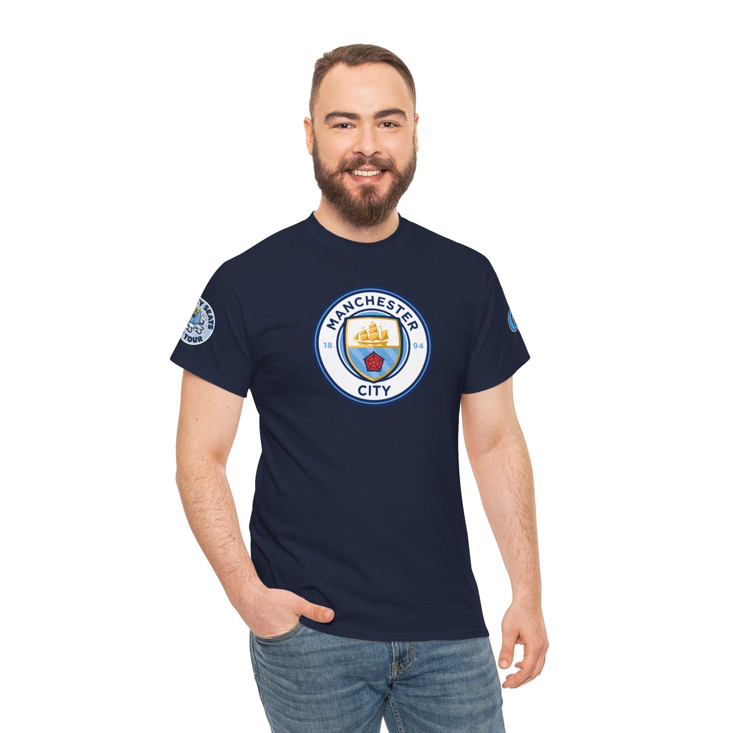 MCFC Unisex Heavy Cotton Tee
