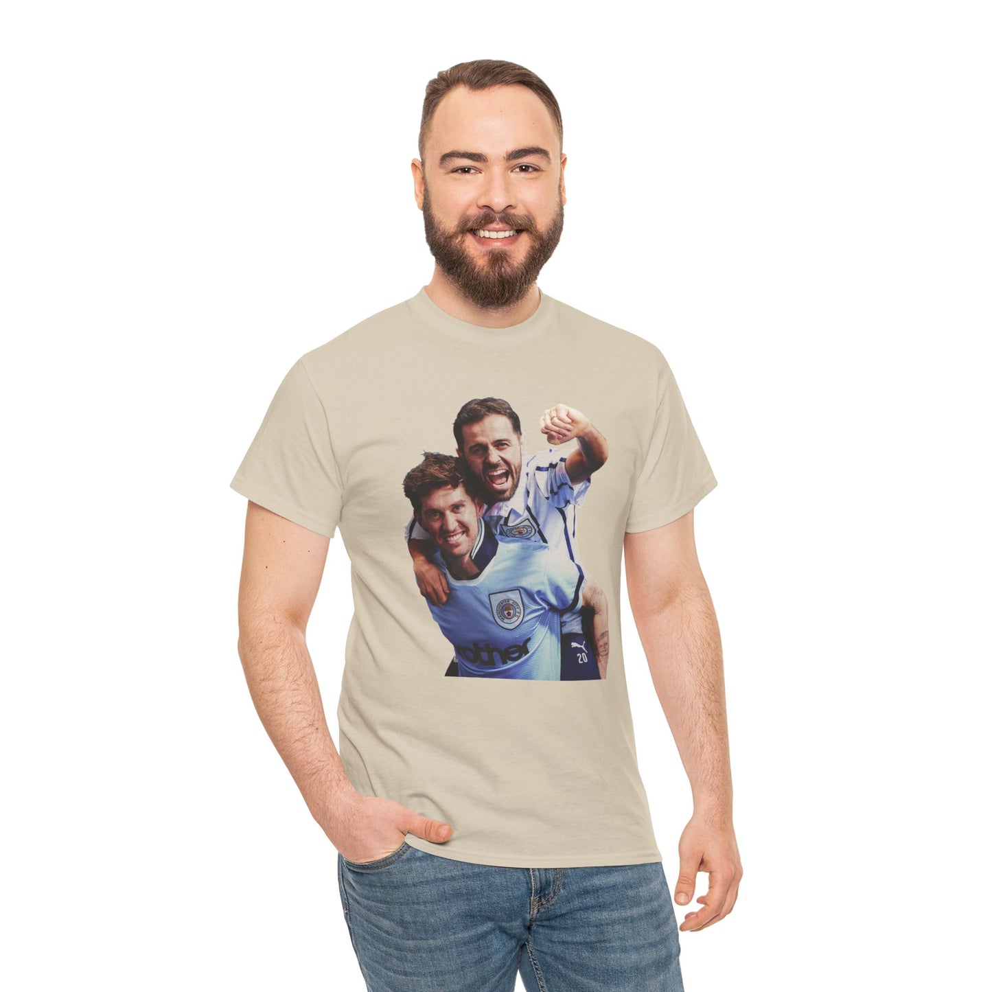Bernardo Silva & John Stones Manchester City Legends T-Shirt