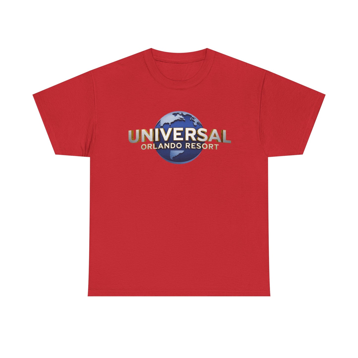 Universal Orlando Resort T‑Shirt — Retro Globe Logo Souvenir Tee