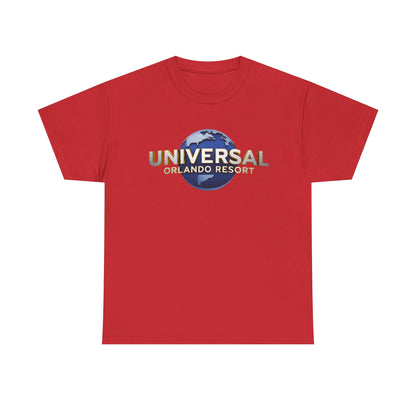 Universal Orlando Resort T‑Shirt — Retro Globe Logo Souvenir Tee