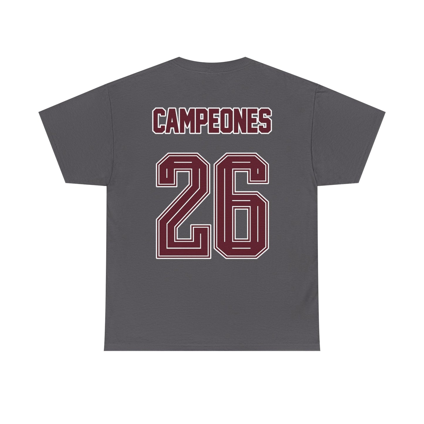 Spain World Champions 'Campeones 26' Cotton T‑Shirt