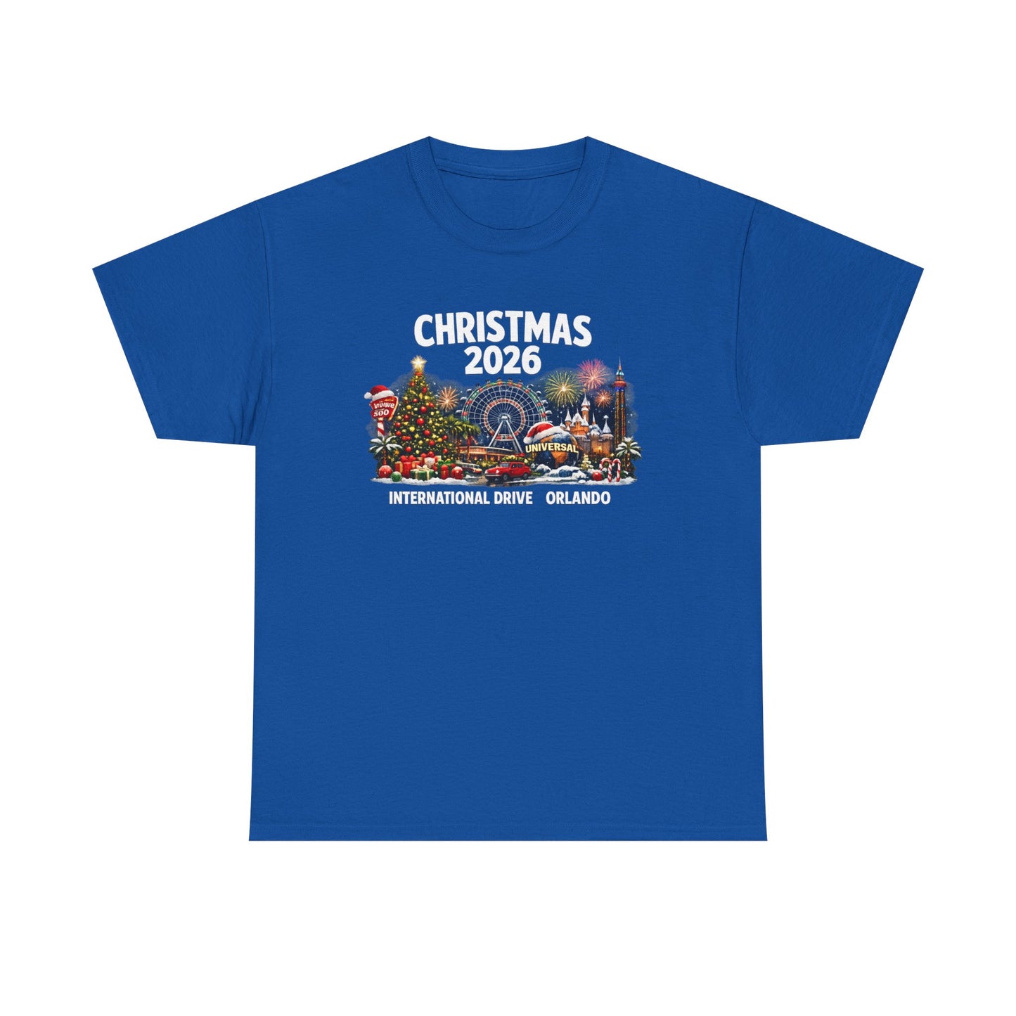 Christmas 2026 Orlando T-Shirt — International Drive Holiday Souvenir