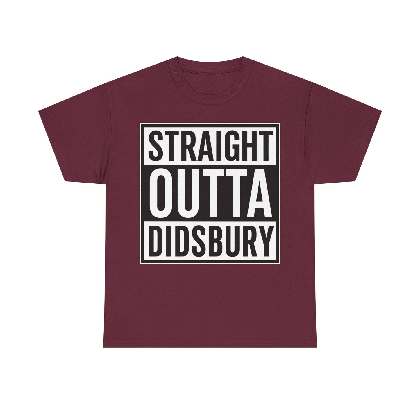 Straight Outta Didsbury T‑Shirt — Graphic City Pride Tee