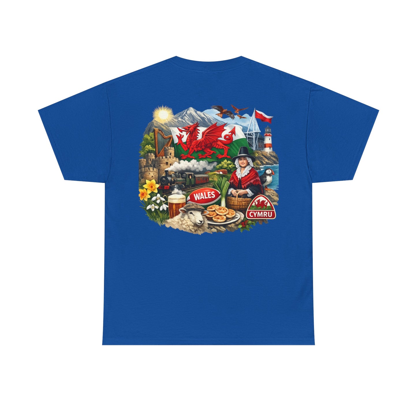 Wales Pride T-Shirt — 'Make Wales Great Again' Welsh Dragon Tee