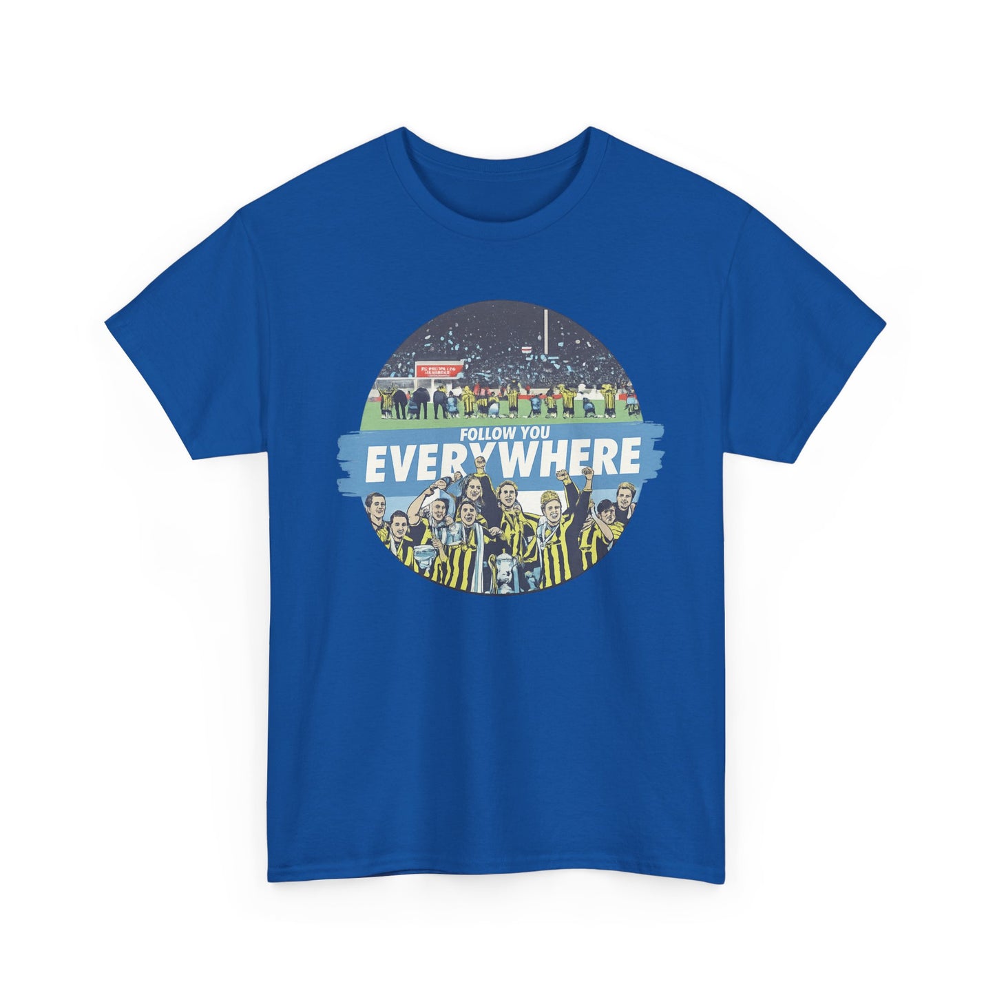 Manchester City T-Shirt — Follow Me Everywhere Soccer Fan Design