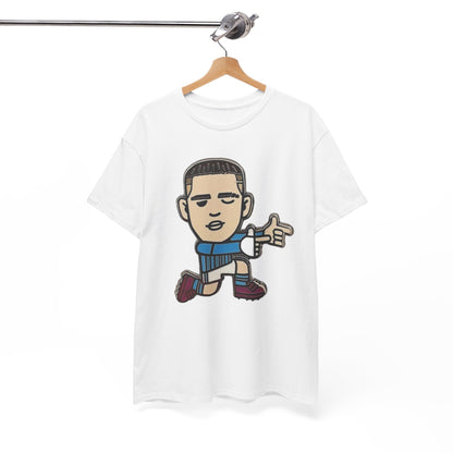 Phil Foden Cartoon Dance Pose Tee - Funky Character Graphic T-Shirt