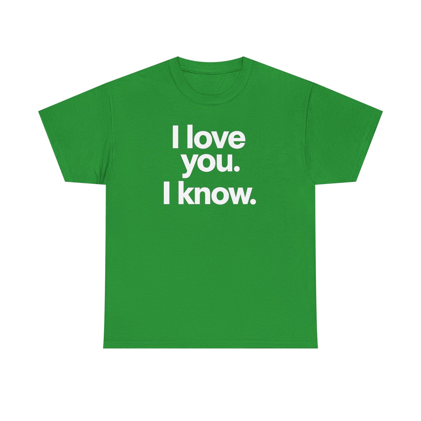 I Love You I Know Saying T‑Shirt from Star Wars