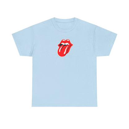 Rock Retro Red Tongue and Lips Graphic Tee