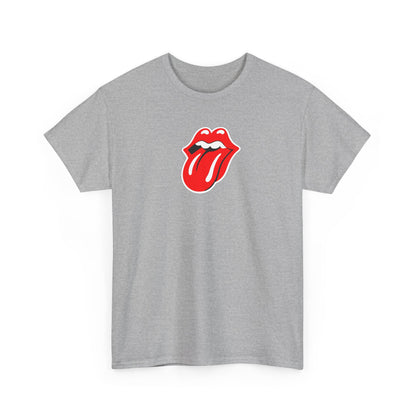 Rock Retro Red Tongue and Lips Graphic Tee