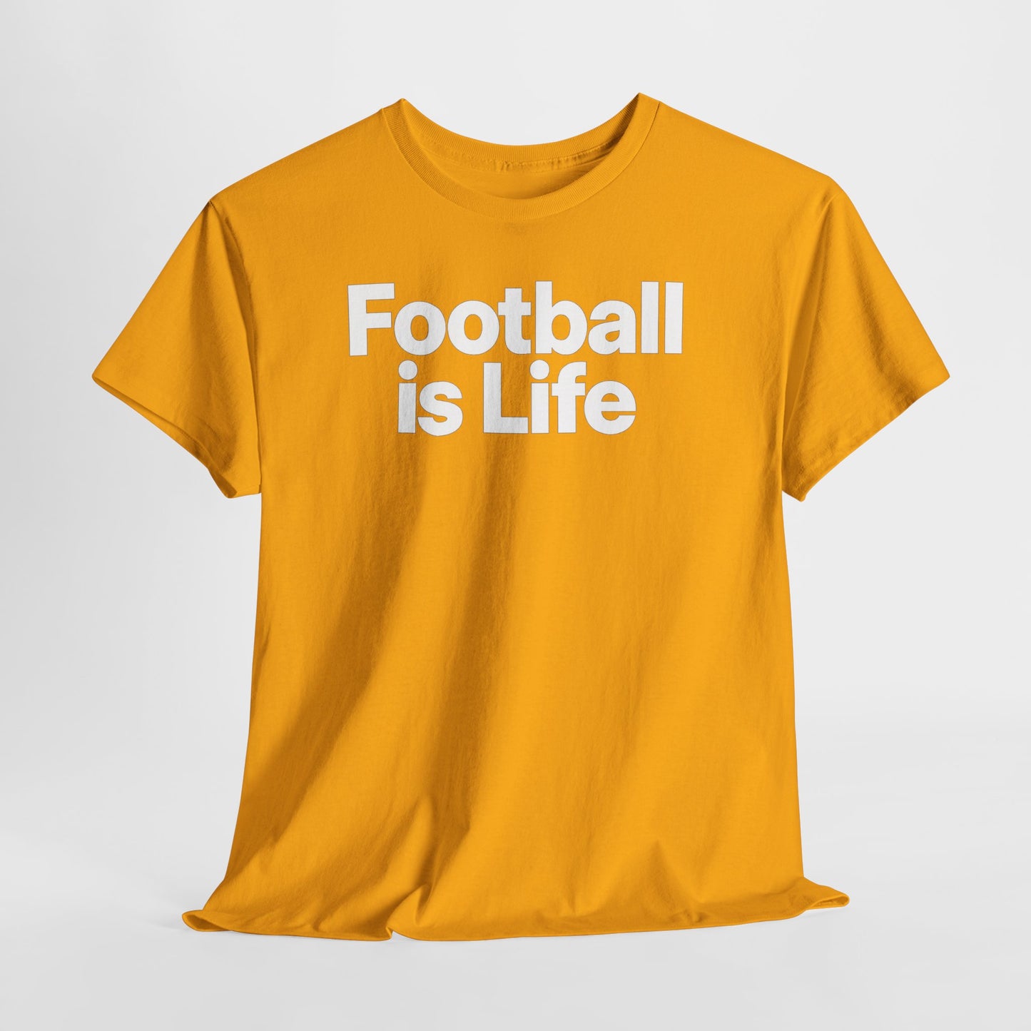 Football Is Life T-Shirt — Bold Graphic Tee for Fans & Players
