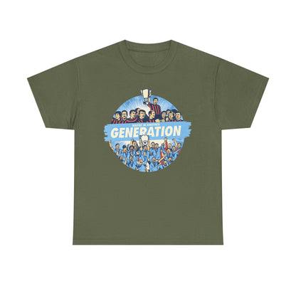 Manchester City Maybe in Another Generation Champions T‑Shirt — Retro Team Fan Tee