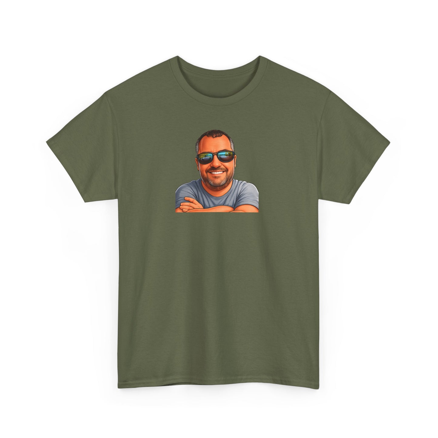 T-Shirt — "Mama Always Said Life Is Like A Box Of Chocolates" Graphic Tee (Funny Retro Portrait)