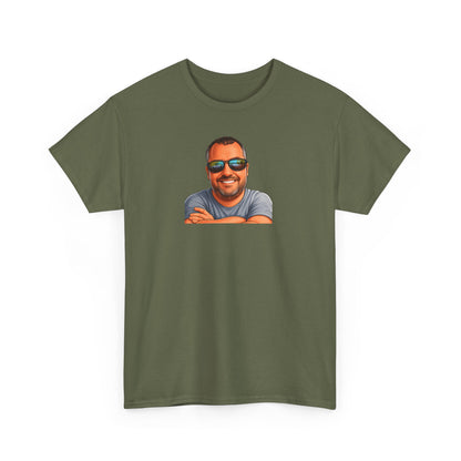 T-Shirt — "Mama Always Said Life Is Like A Box Of Chocolates" Graphic Tee (Funny Retro Portrait)